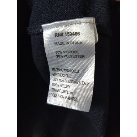 41 Hawthorn Navy Blue Aubree Fine Gauge Crewneck Sweater‎ Polka Dots Size Medium - Picture 4 of 4